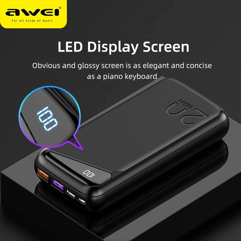 Awei P104K 20,000MAH Powerbank