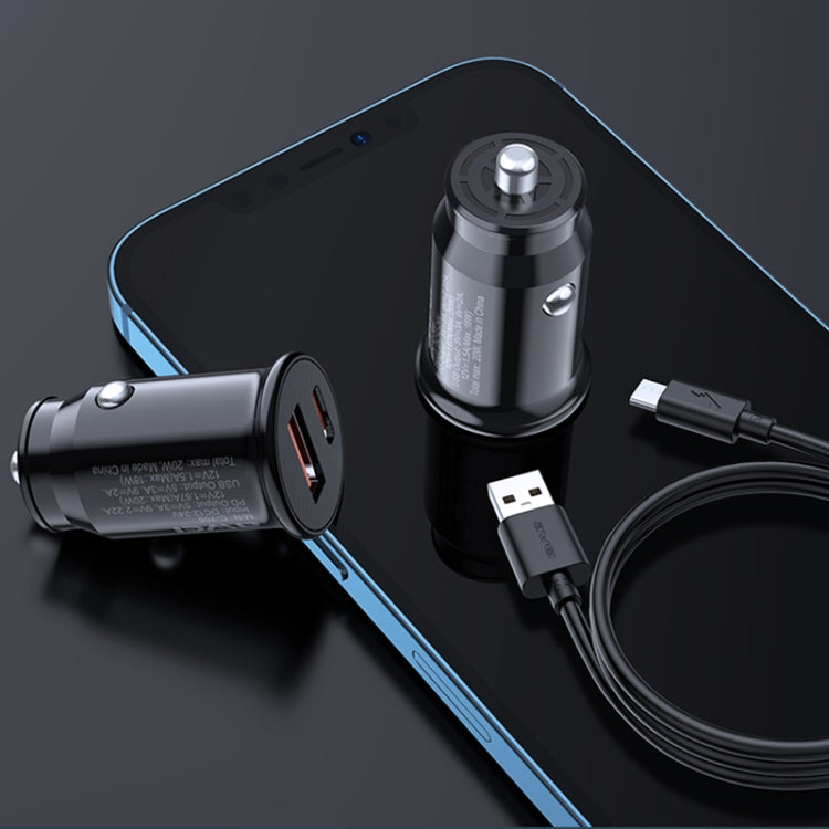 Awei C-706 20w Fast Dual Car Charger