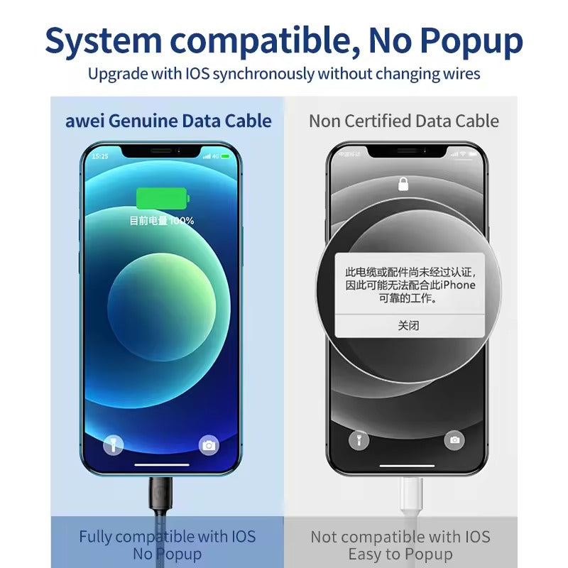 Awei CL-118L Type C to Lightning Cable