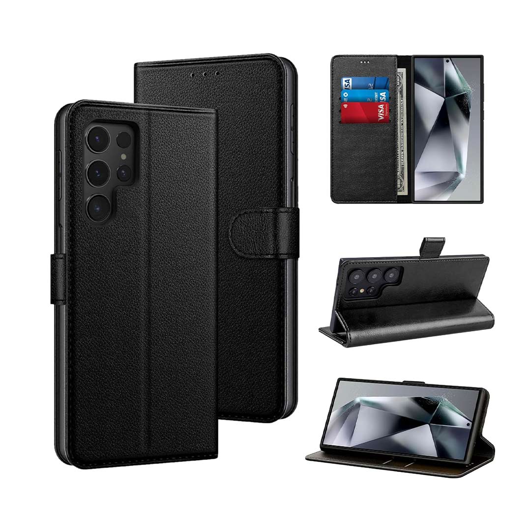 Black Flip Case