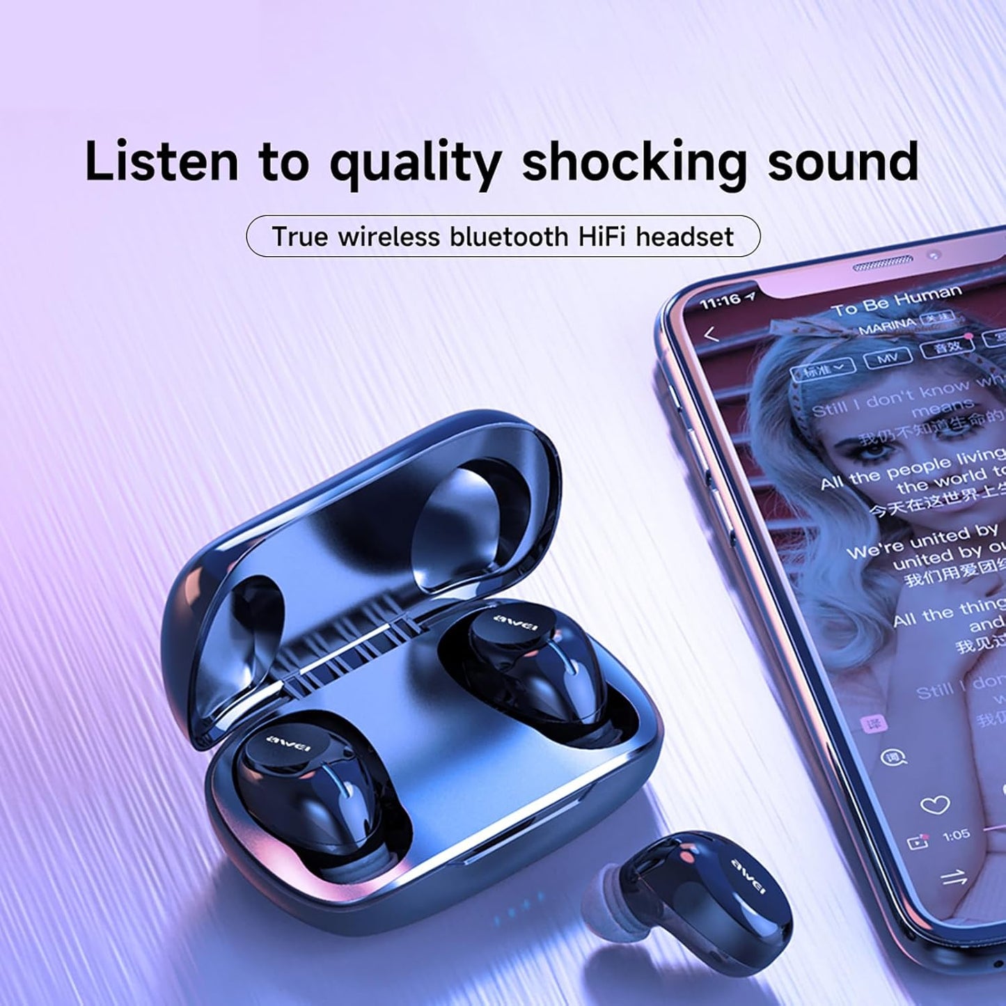 Awei T20 Wireless Earbuds