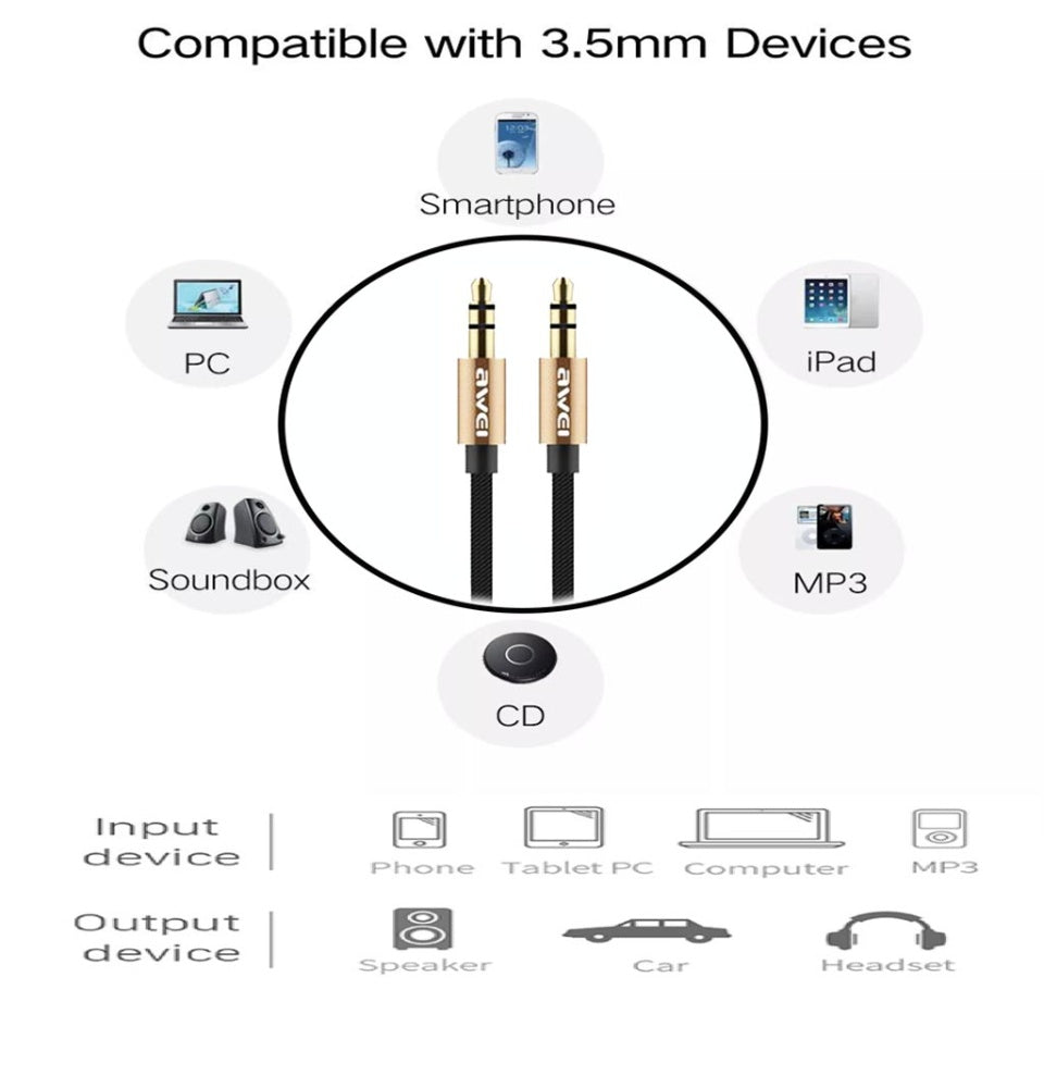 Awei AUX 001 Cable
