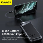 Awei P104K 20,000MAH Powerbank