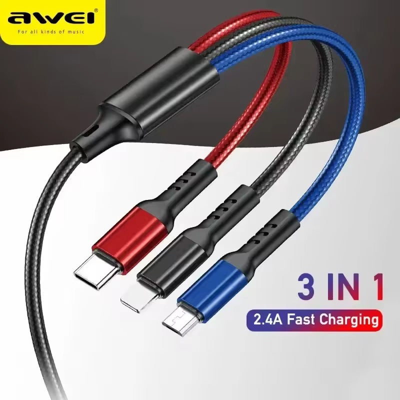 Awei CL-971 3 IN 1 Cable