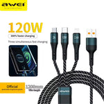 Awei CL-972 120W 3 IN 1 Cable
