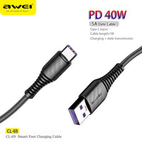Awei CL-69 5A Type C Cable